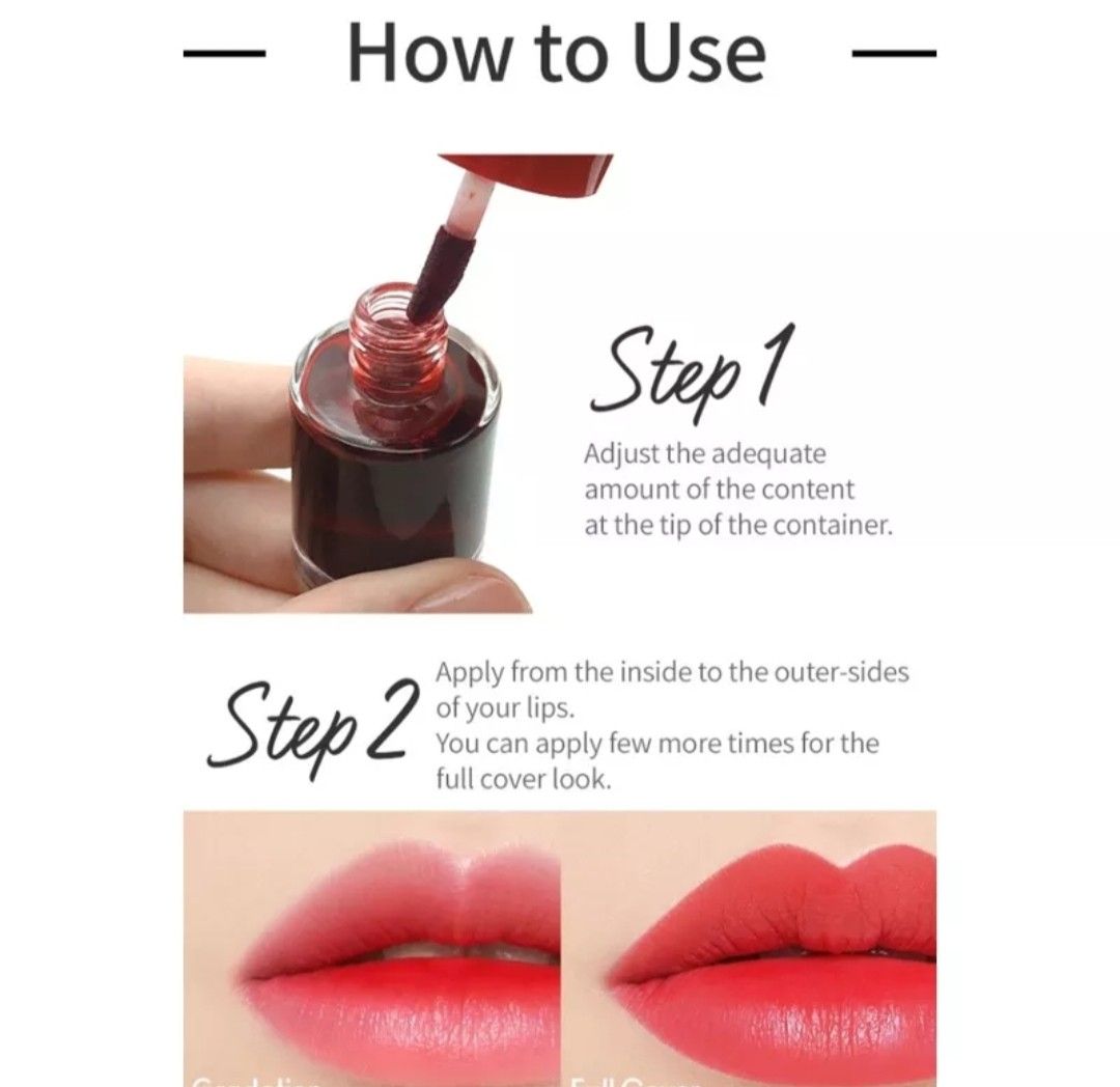 Lips Water Tint, Beauty & Personal Care, Face, Makeup on Carousell