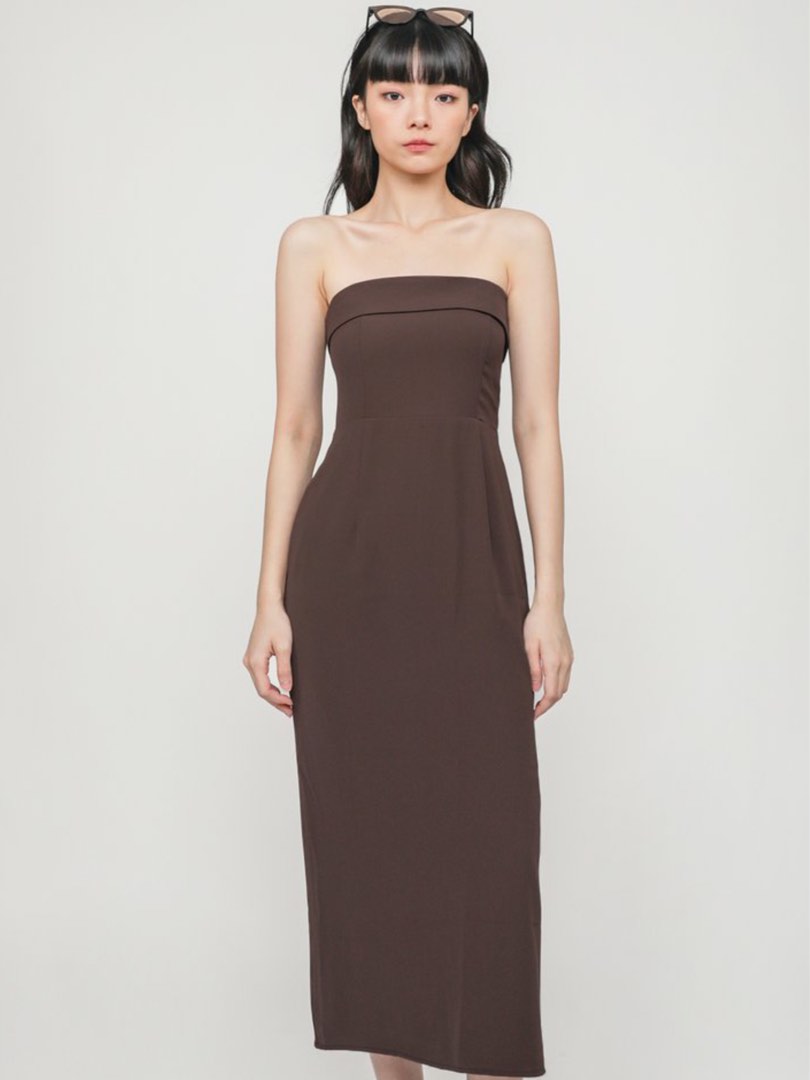 lisse tube dress
