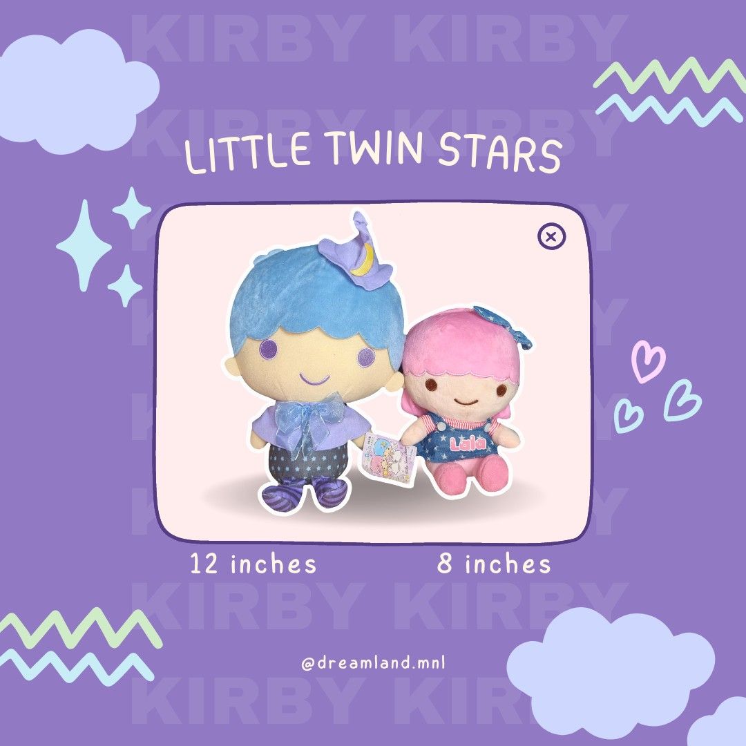 Little Twin Stars Kiki and Lala, Hobbies & Toys, Toys & Games on Carousell