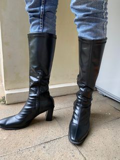 Long Boots Heels Korea Trendy