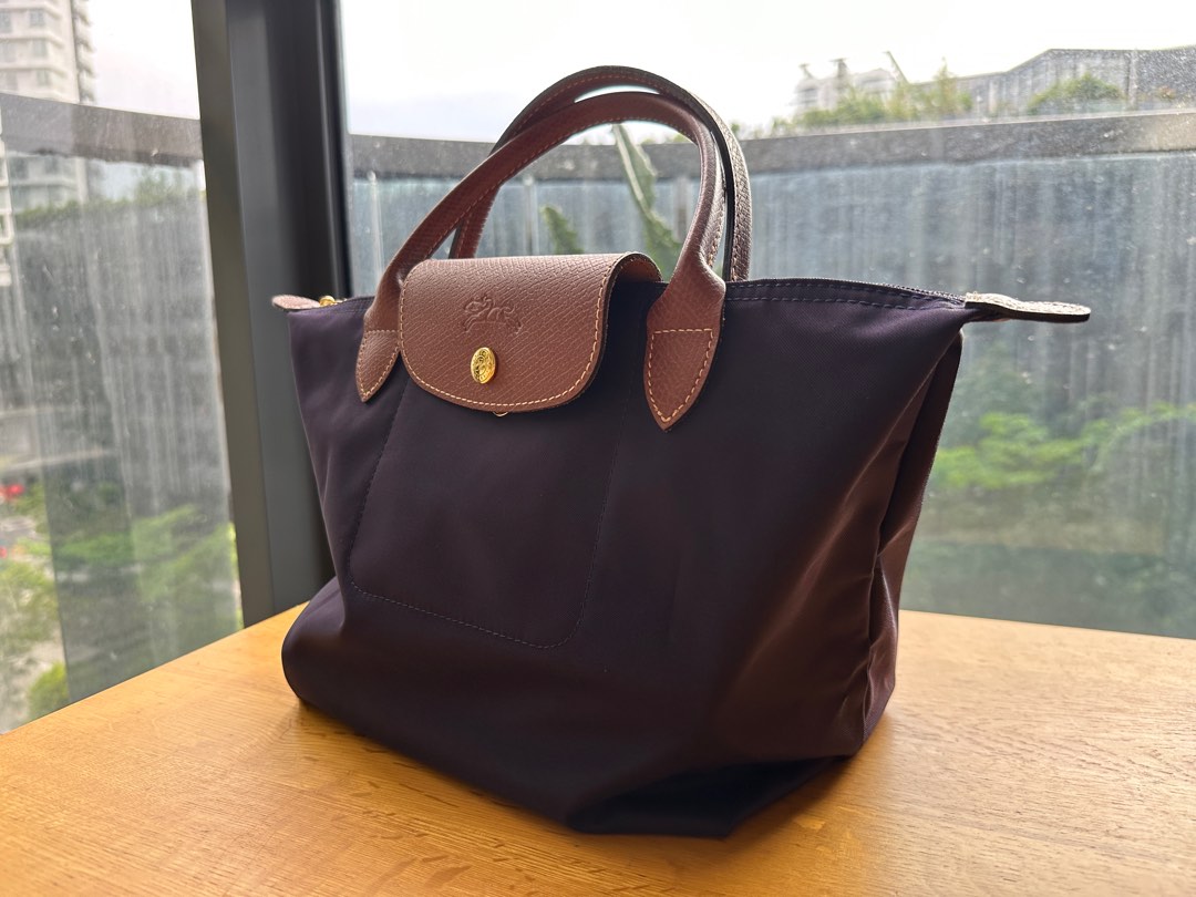 Genève bag in Bilberry Blue (croc-embossed leather) – Shop Stellin