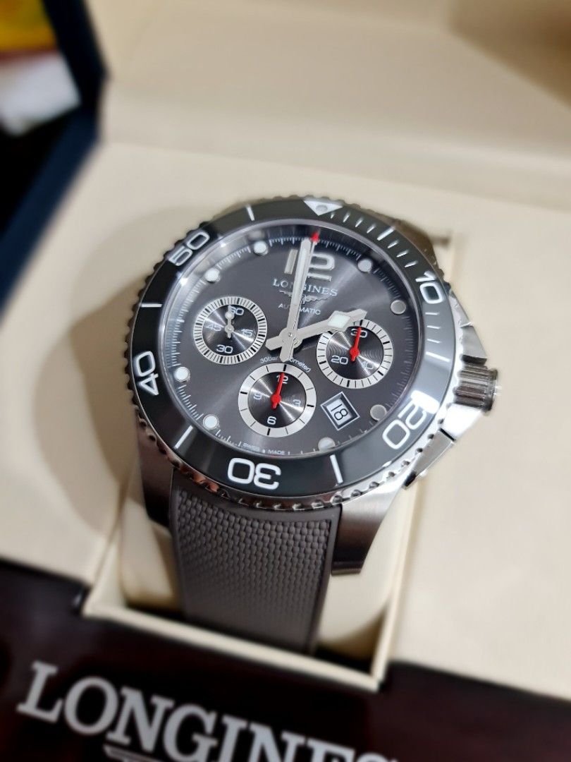 Longines hydroconquest chronograph automatic sale