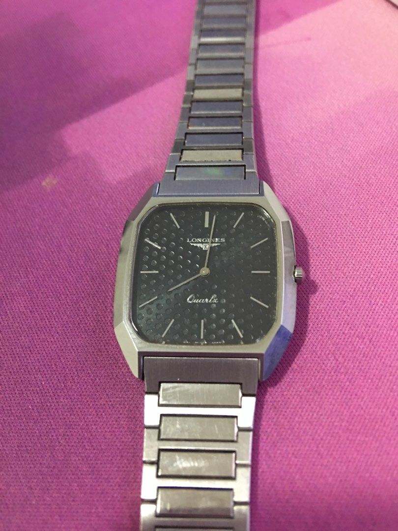 Longines Tungsten Quartz 761 Swiss Made 6225 Watch, Men's Fashion