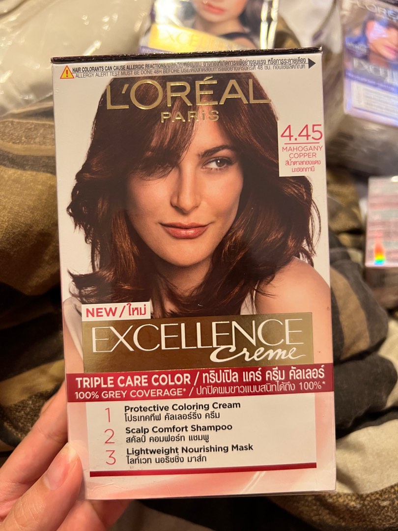 LOreal Paris Casting Creme Gloss 550 Mahogany Light Brown Haircolor