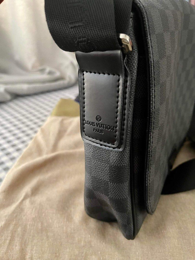 Louis Vuitton District PM in Damier Graphite Canvas, Men's Fashion, Bags,  Sling Bags on Carousell