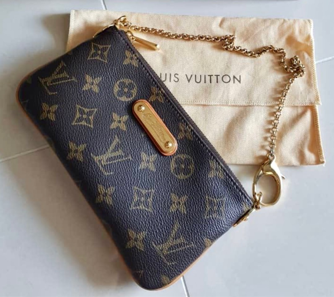 Louis vuitton monogram pochette milla mm sale