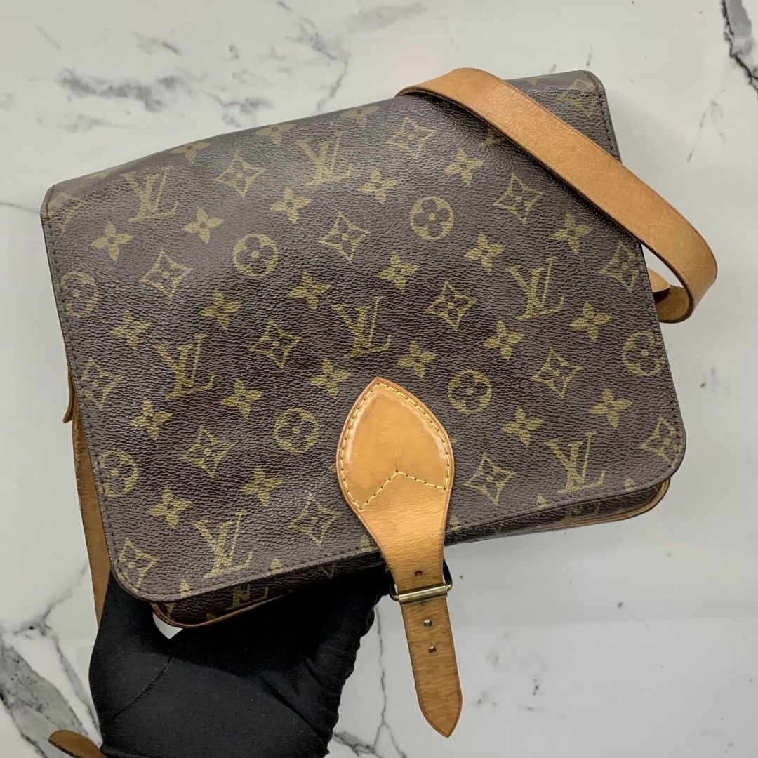 Louis Vuitton, Bags, Louis Vuitton Lv Crossbody Bag Cartouchiere Gm  Browns Monogram