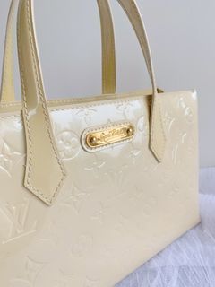 Louis Vuitton Vernis Wilshire White