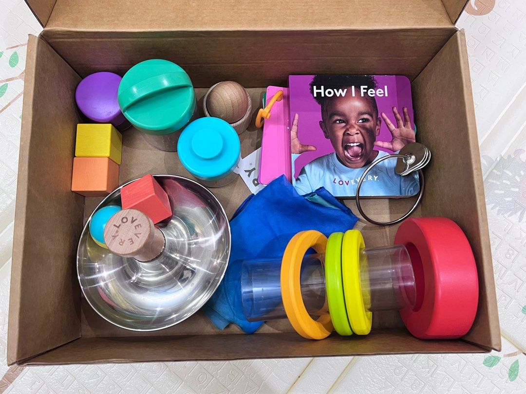 Lovevery Explorer Play Kit 9-10 mths, Babies & Kids, Infant Playtime on ...