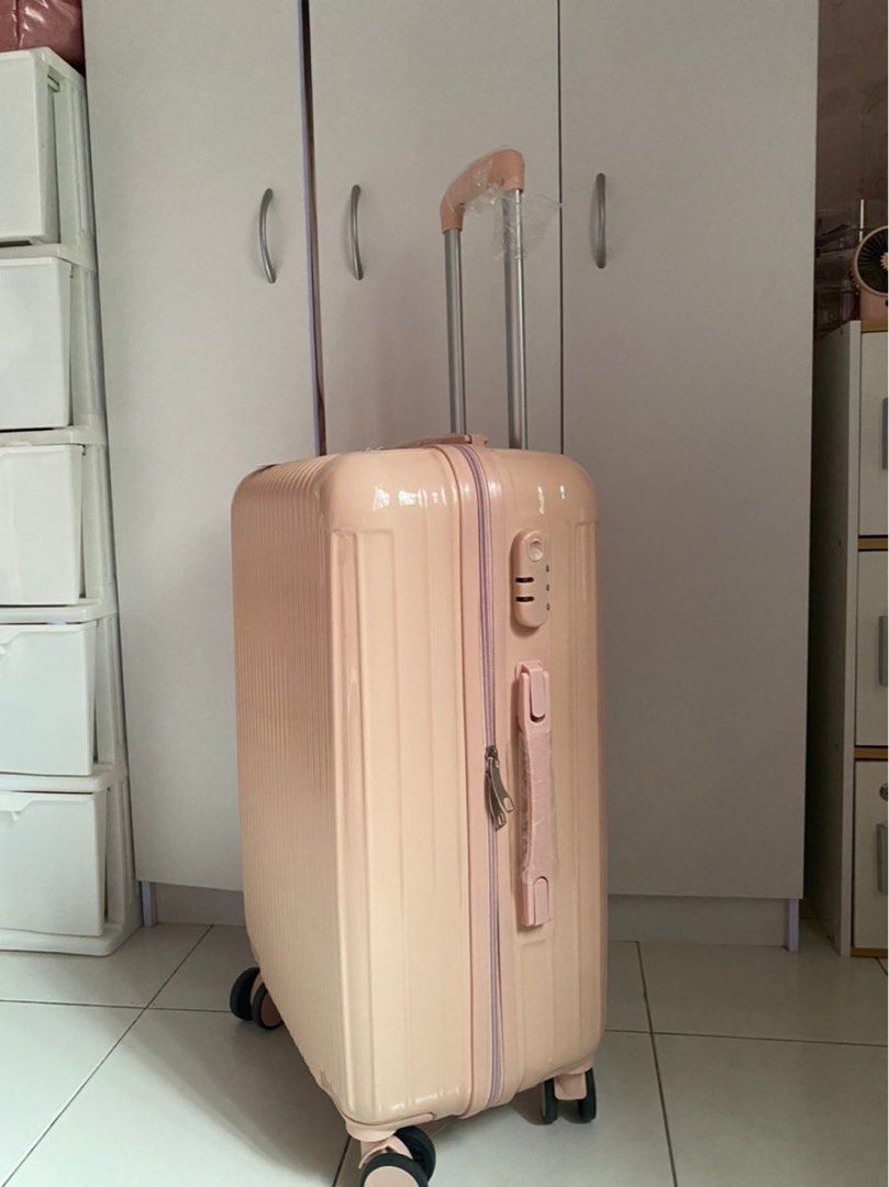 Cute top pink luggage