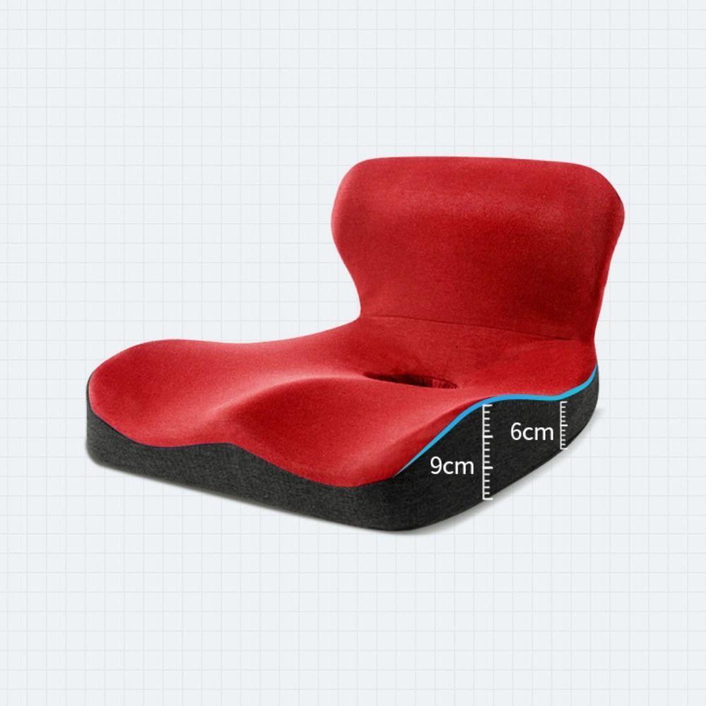 Lumbar Support Pillow Memory Foam Seat Cushion for Office Chair Car