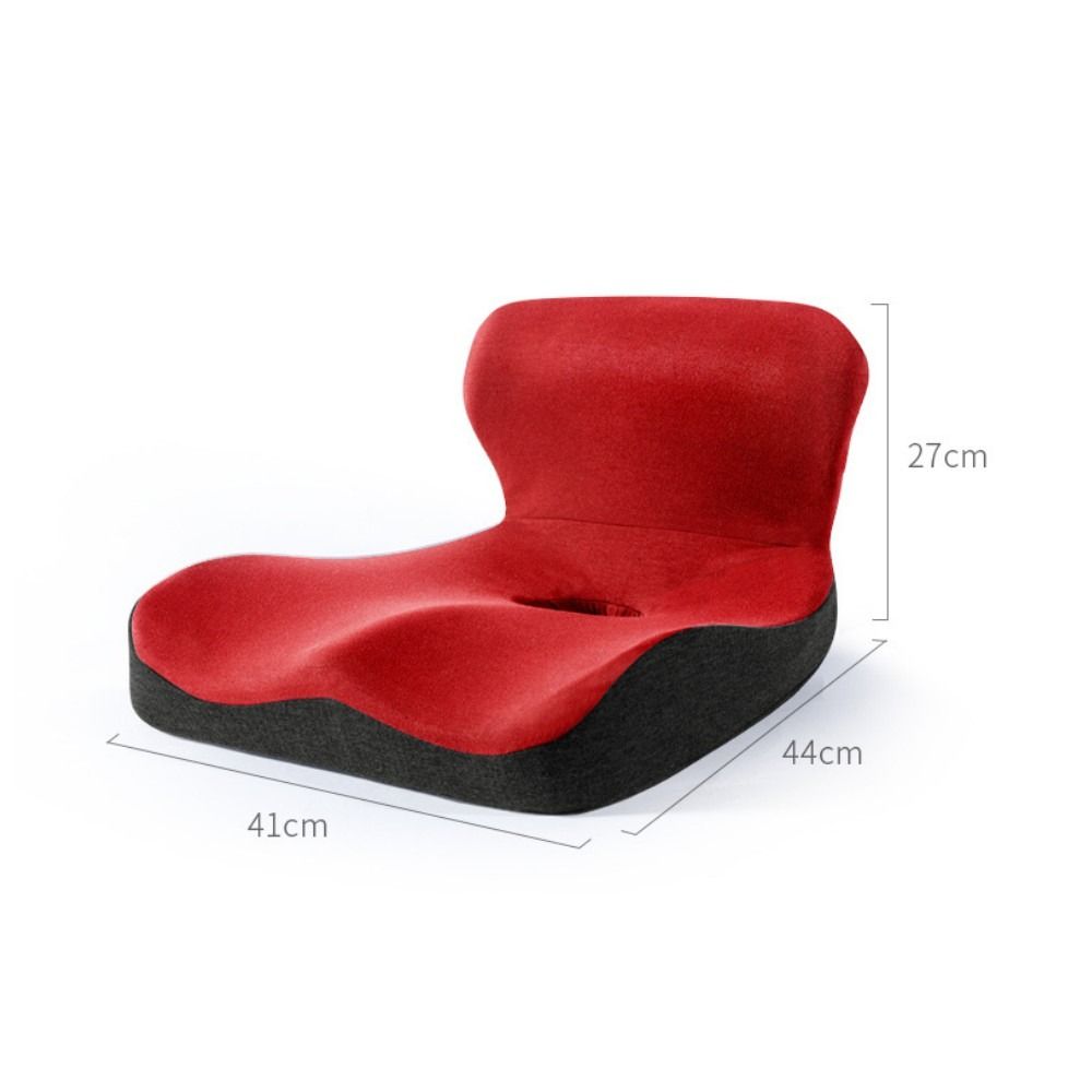 Lumbar Support Pillow Memory Foam Seat Cushion for Office Chair Car