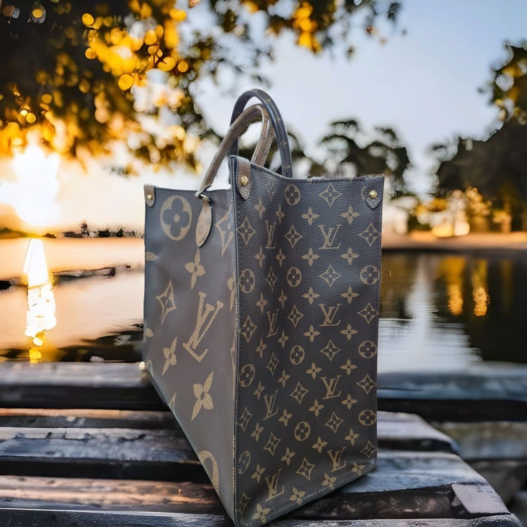 Louis Vuitton Onthego Monogram Reverse Tote GM - Luxury Helsinki