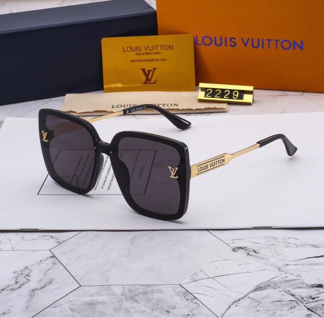 Louis Vuitton Impulsion Frame Women Sunglasses Blue