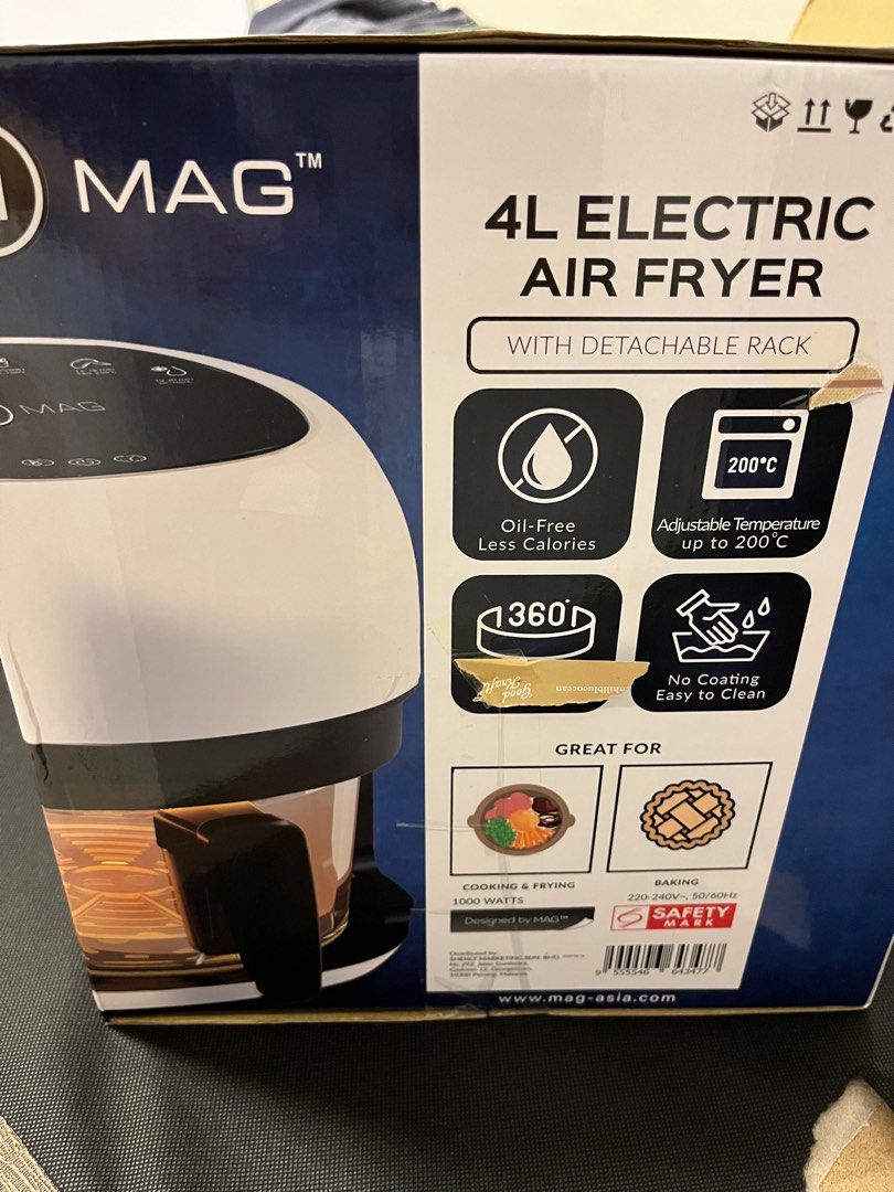 MAG AirFryer (Lotus), TV & Home Appliances, Kitchen Appliances, Fryers