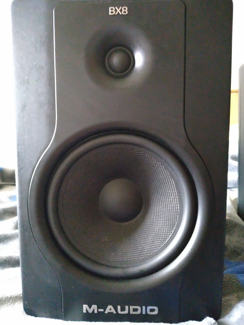 Maudio BX8 D2 studio monitors active speakers 8 inch (pair), Audio