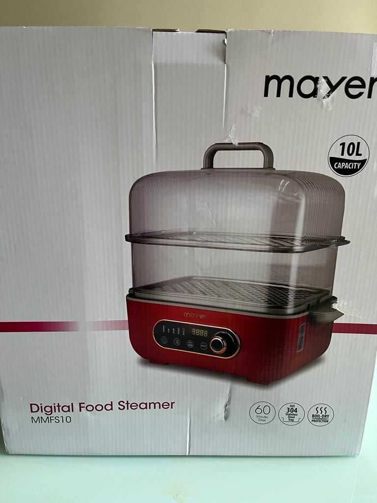 Mayer Digital Food Steamer, TV & Home Appliances, Kitchen Appliances