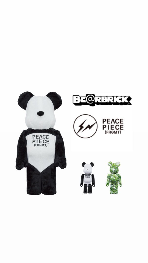 MEDICOM BE@RBRICK X FRAGMENT PANDA 100% 400% 1000%, 興趣及遊戲 