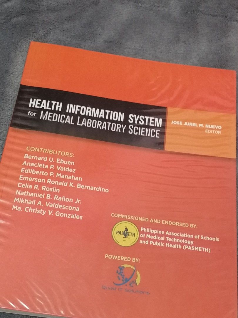 Medtech Book Introduction to Analytical Chemistry, Health Information