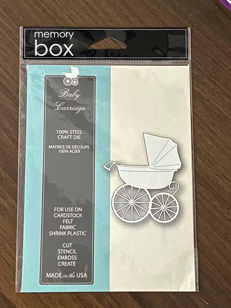 Memory Box (Category: Craft Supplies & Tools) located in Singapore. Submitted by mariese (Listing ID 1212017511, Image 1). Description: $3 per item. Not used. Need to dispose. Postage not included..