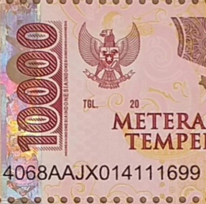 Meterai 10000, Antik, Filateli di Carousell