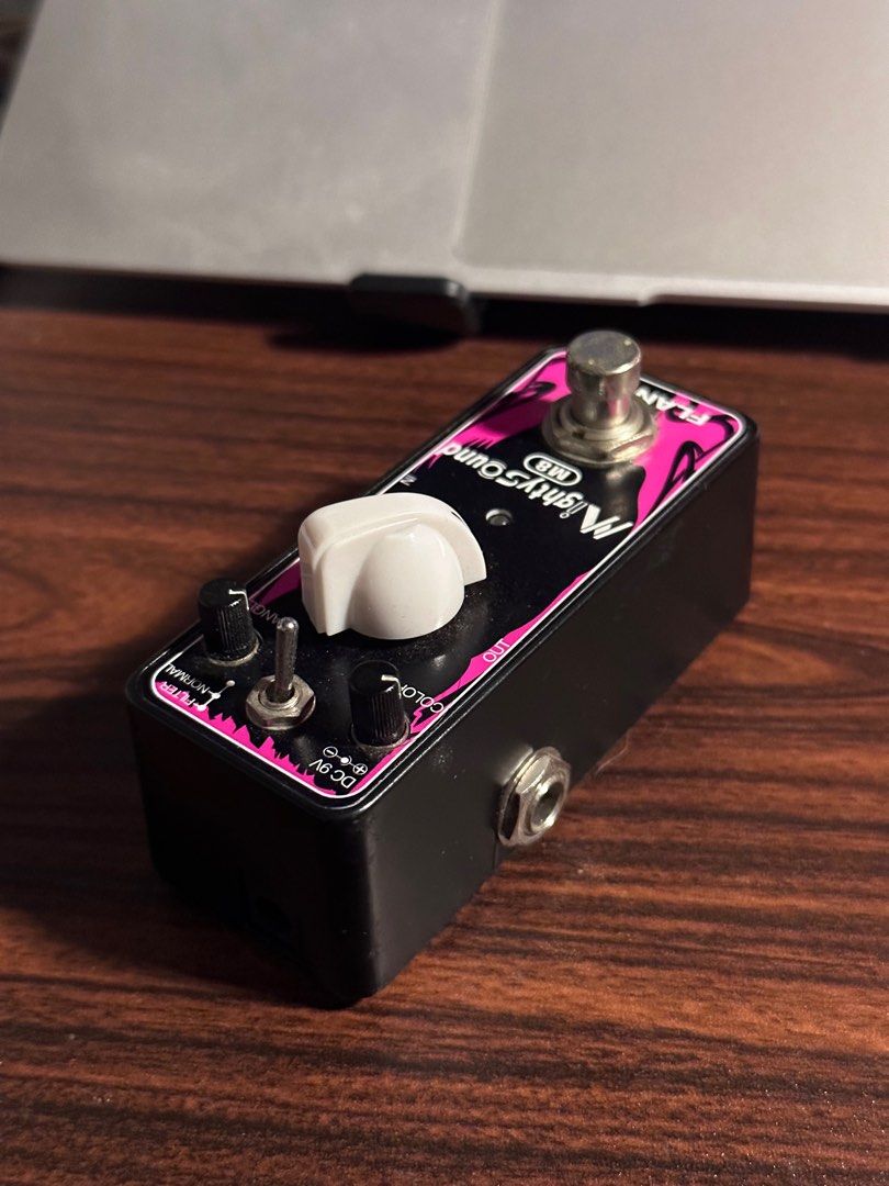 Mightysound M8 Flanger Guitar Pedal (Category: Soundbars, Speakers & Amplifiers) located in Bacoor. Submitted by forkandknife (Listing ID 1212036213, Image 3). Description: Mightysound M8 Flanger Guitar Pedal up for sale! This was a preloved item I bought from Lazada years ago and it’s been kept on my drawer until now. The pedal is still working good, sound wise still producing nice flangy effect from the pedal, cosmetic wise is a bit dusty and f