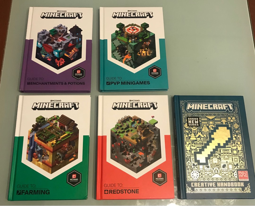 5 Minecraft Guide Books Hobbies And Toys Books And Magazines Fiction