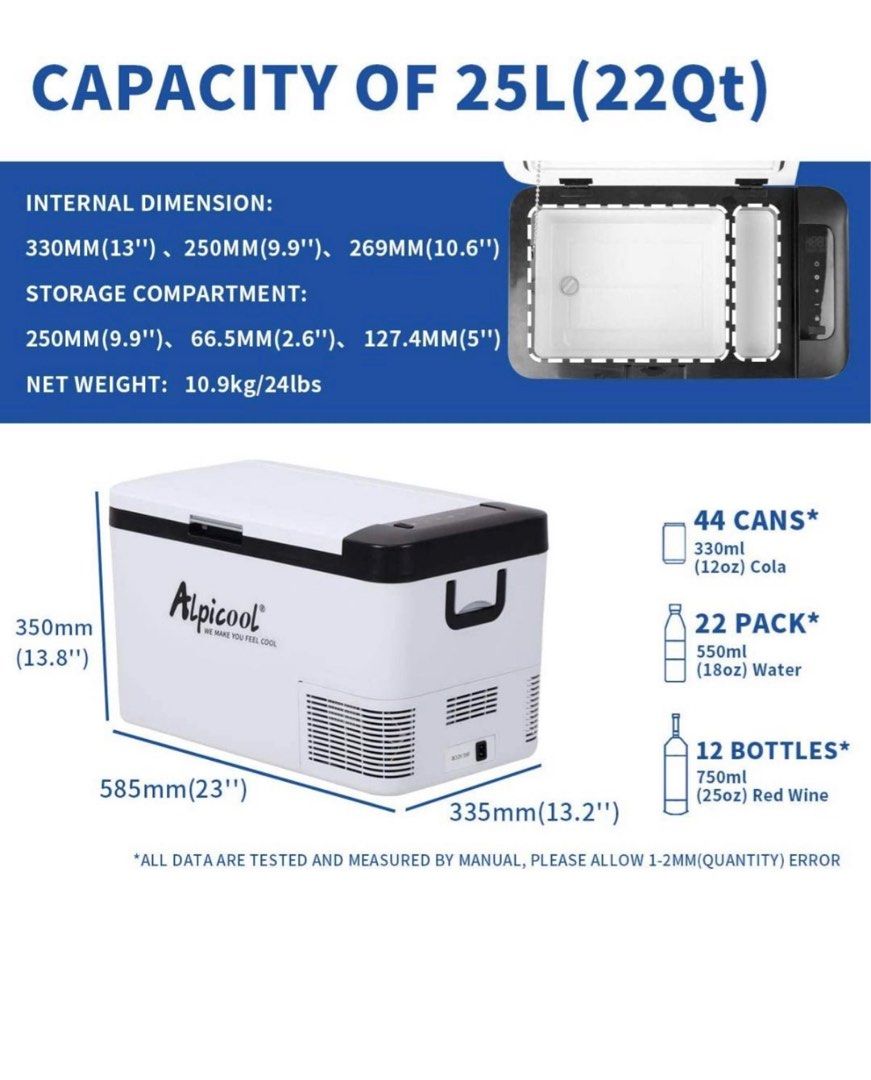 Mini freezer cooler strong ice, TV & Home Appliances, Kitchen