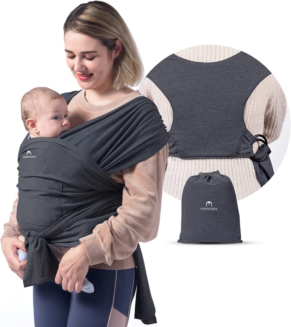 Momcozy Baby Sling Wrap (Newborns up to 50 lbs), Babies & Kids, Going
