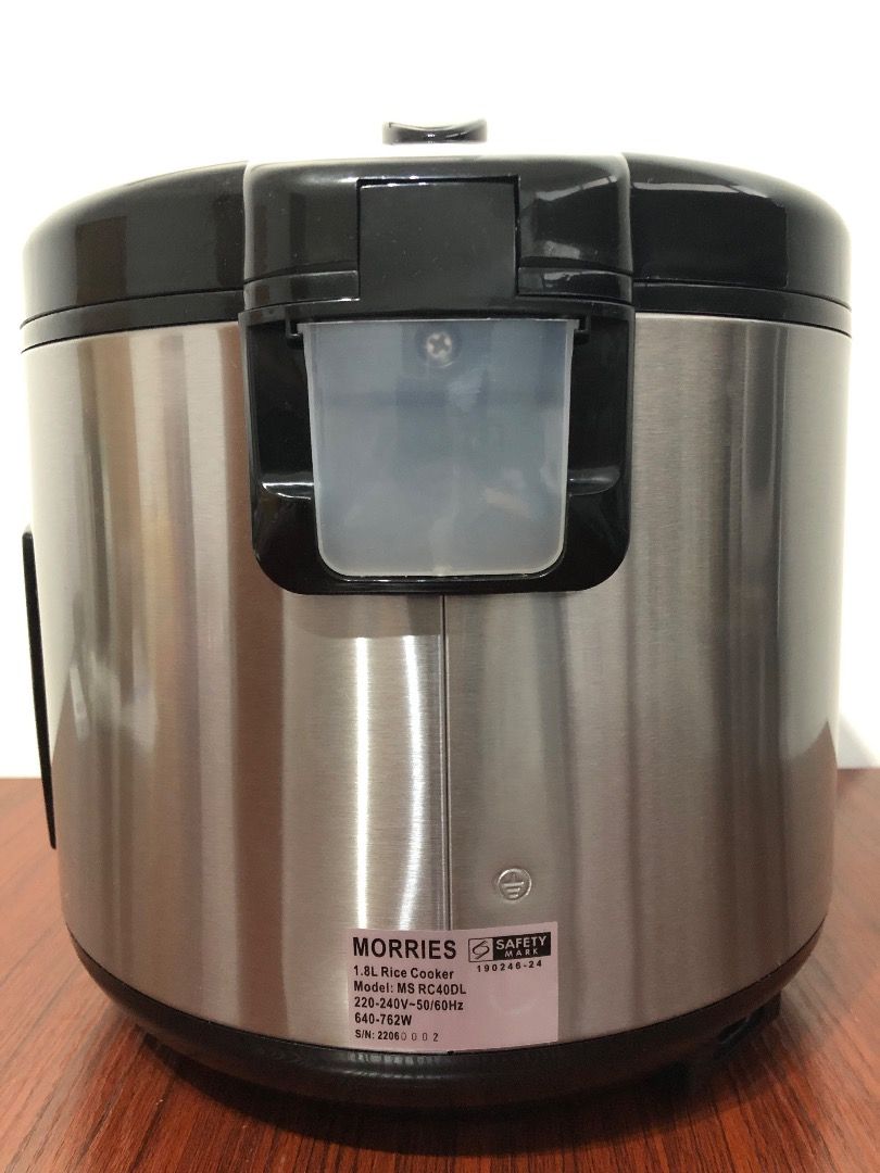 Morris 1.8L rice cooker, TV & Home Appliances, Kitchen Appliances