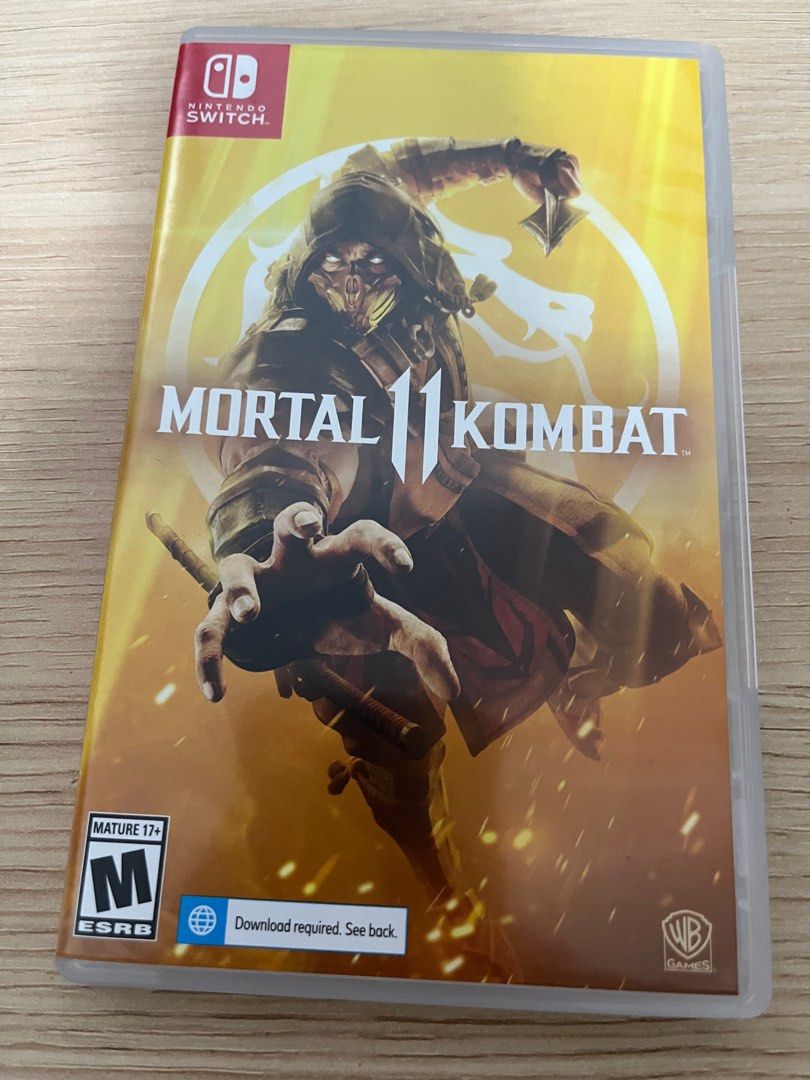 Mortal Kombat 11 Nintendo Switch Game Video Gaming Video Games Nintendo On Carousell 6137