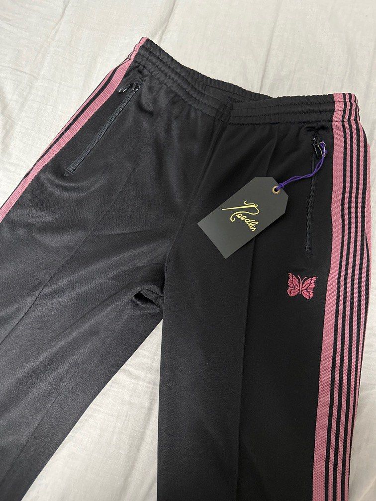 Needles 22AW POLY SMOOTH TRACK PANTS, 他的時尚, 褲子, 運動褲在旋轉拍賣