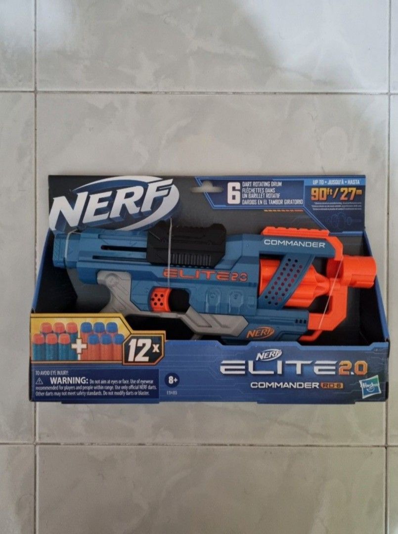 Nerf Elite 2.0 Commander RD-6 Review