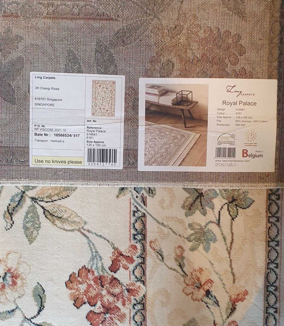 New Carpet on sale!!Royal palace collection.., Furniture & Home Living