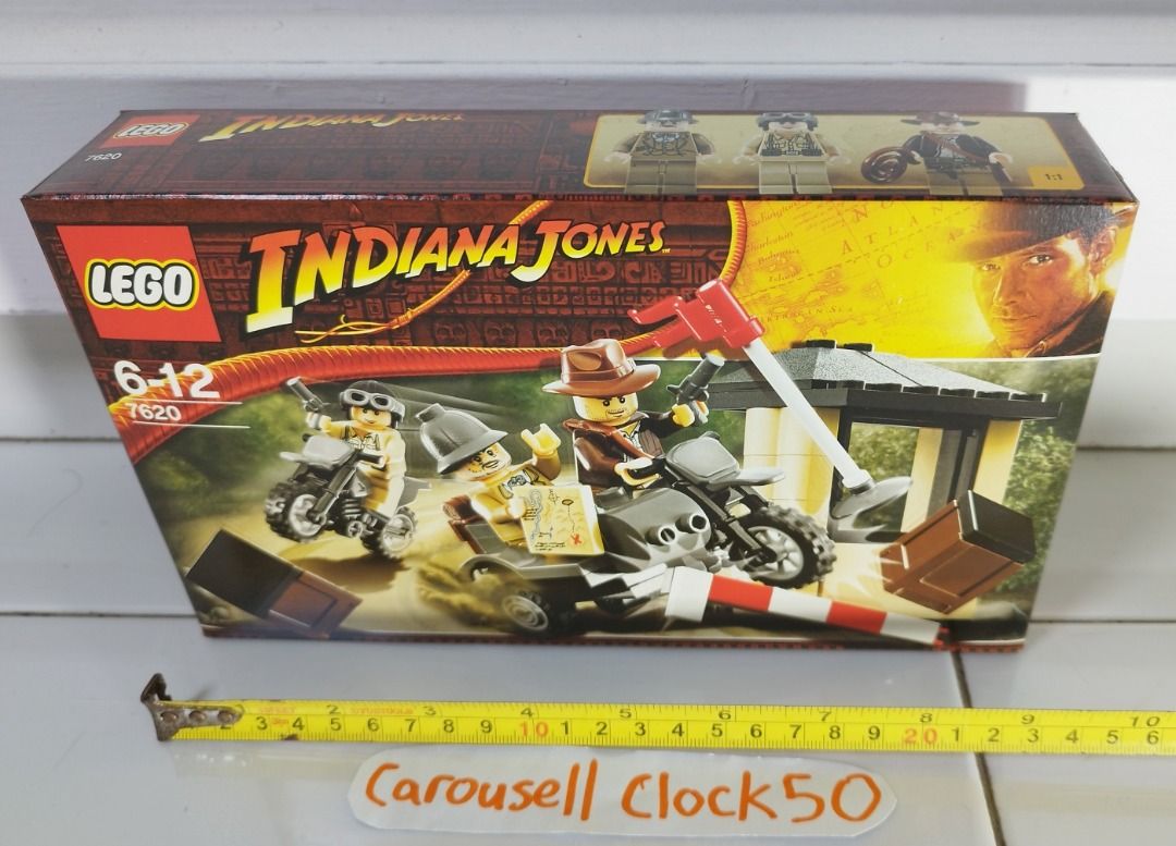 new Lego Indiana Jones 7620 motorcycle chase Hobbies Toys Toys Games on Carousell