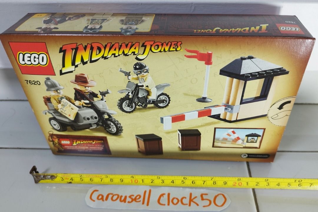 new Lego Indiana Jones 7620 motorcycle chase Hobbies Toys