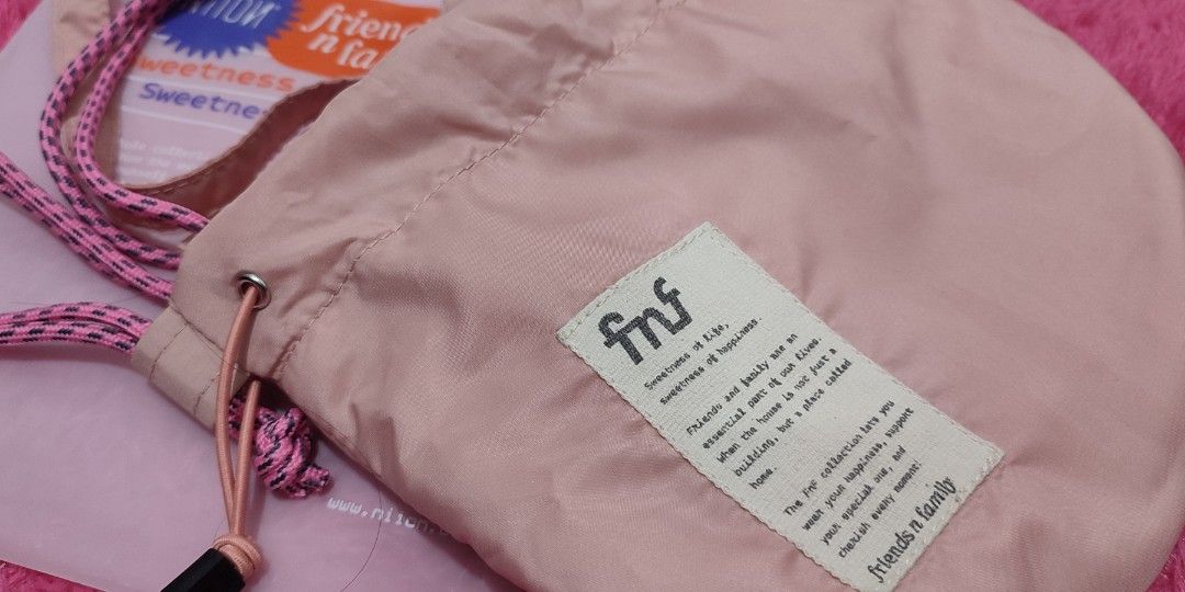 Niion Joey Sling Bag FNF (Pink Gardenia), Fesyen Wanita, Tas & Dompet