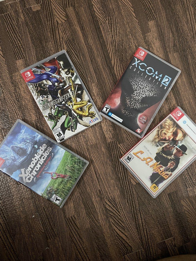 Nintendo Switch Games (Category: Nintendo) located in Manila. Submitted by baritoneystark (Listing ID 1212050918, Image 1). Description: games: - XCOM 2 (reserved) - LA Noire (reserved) - Shin Megami Tensei (used twice, 1.8k) - Xenoblade Chronicles: Definitive Edition (brand new, 2.1k) madali po kausap, feel free to message me.