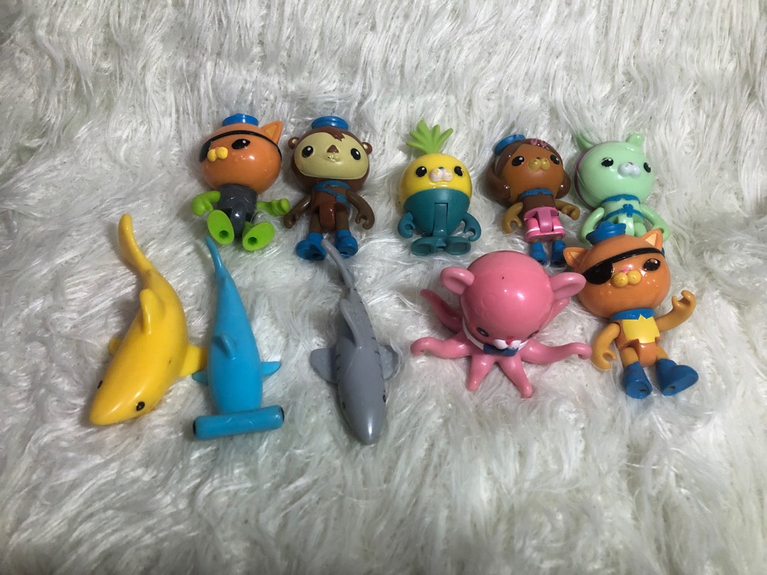 octonauts characters, Hobbies & Toys, Toys & Games on Carousell