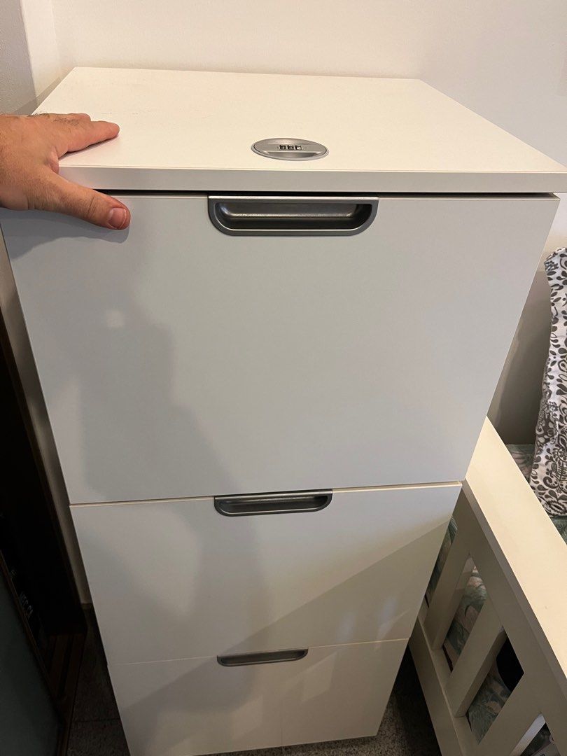IKEA GALLANT Office filing 3 tier with 3 digit combination