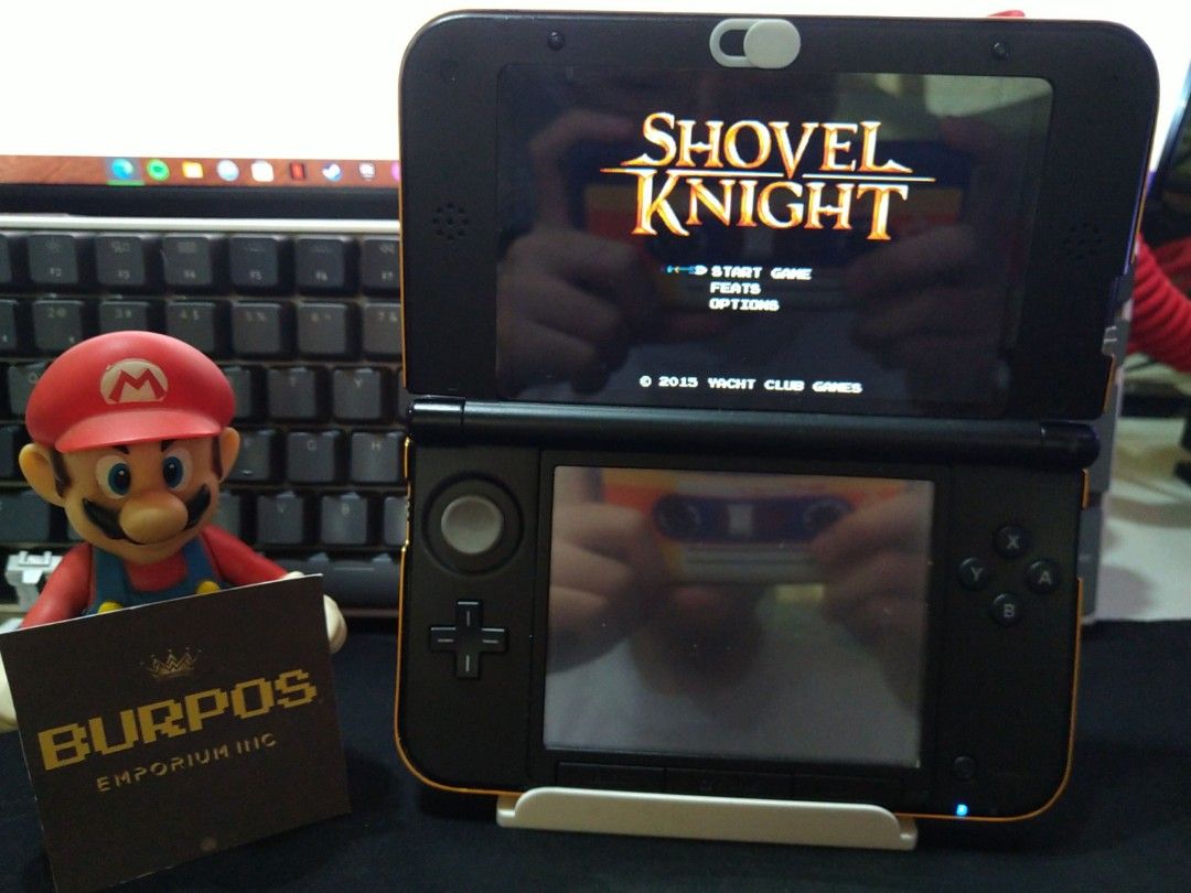 Nintendo 3DS XL (Black 32gb mem card, CFW w/many games) [Modded