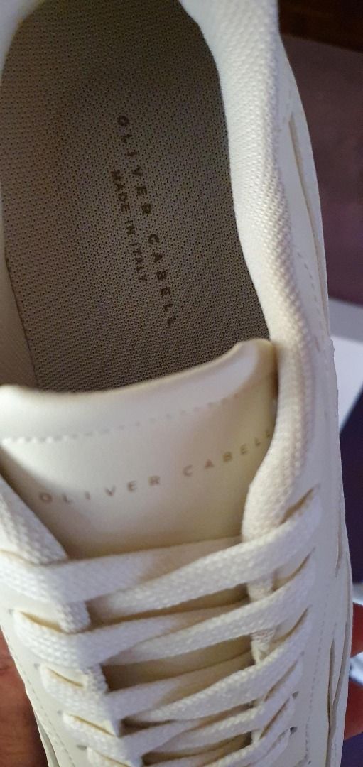 Oliver Cabell Vegan 481 US10 (Category: Sneakers) located in Quezon City. Submitted by ar1esan (Listing ID 1211889416, Image 3). Description: Sustainable design. Made in Italy. Retro inspired. Construction | Hand stitched and lasted in Italy Upper | Vegan Corn (35% corn waste and 65% bio-based polyurethane (biodegradable)— Made in Italy Outsole | 50% natural and 50% recycled rubber — Made in Italy Lining & Laces | 100% Bamboo — Made in Italy Runs