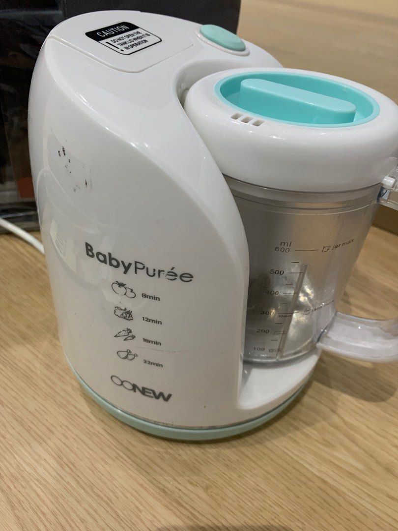 oonew petite food proccesor baby puree blender steam untuk mpasi anak