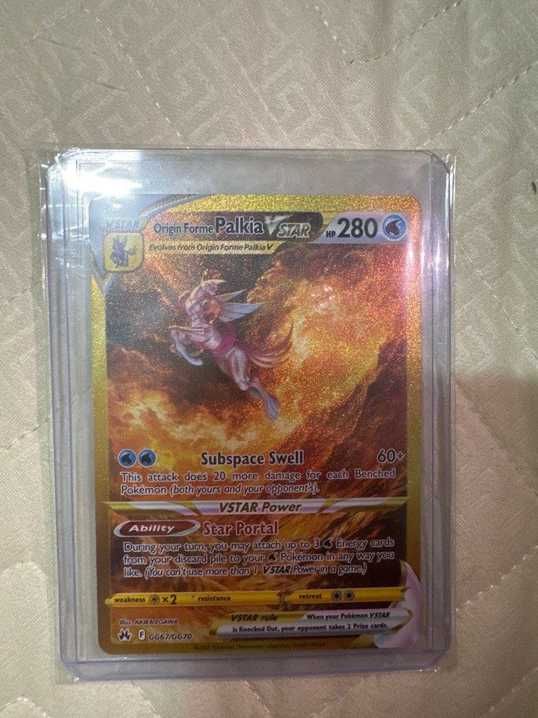 Origin Forme Palkia VSTAR - GG67/GG70 - Gold Secret, Hobbies &amp; Toys ...