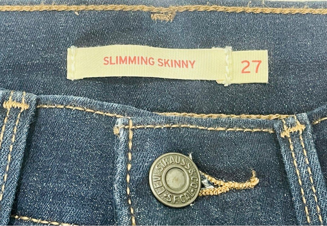 ORIGINAL LEVI'S SLIMMING SKINNY, Women's Fashion, Bottoms, Jeans & Leggings  on Carousell