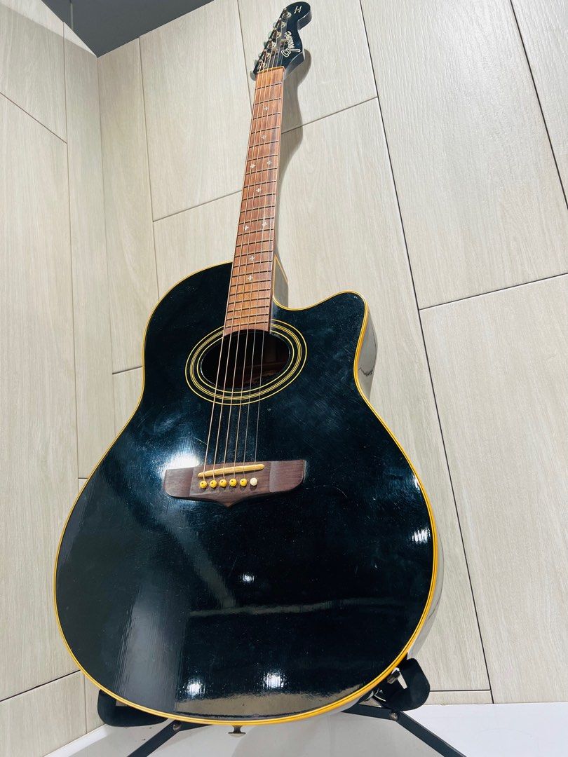 Original vintage Fender Montara electric acoustic guitar made in Korea