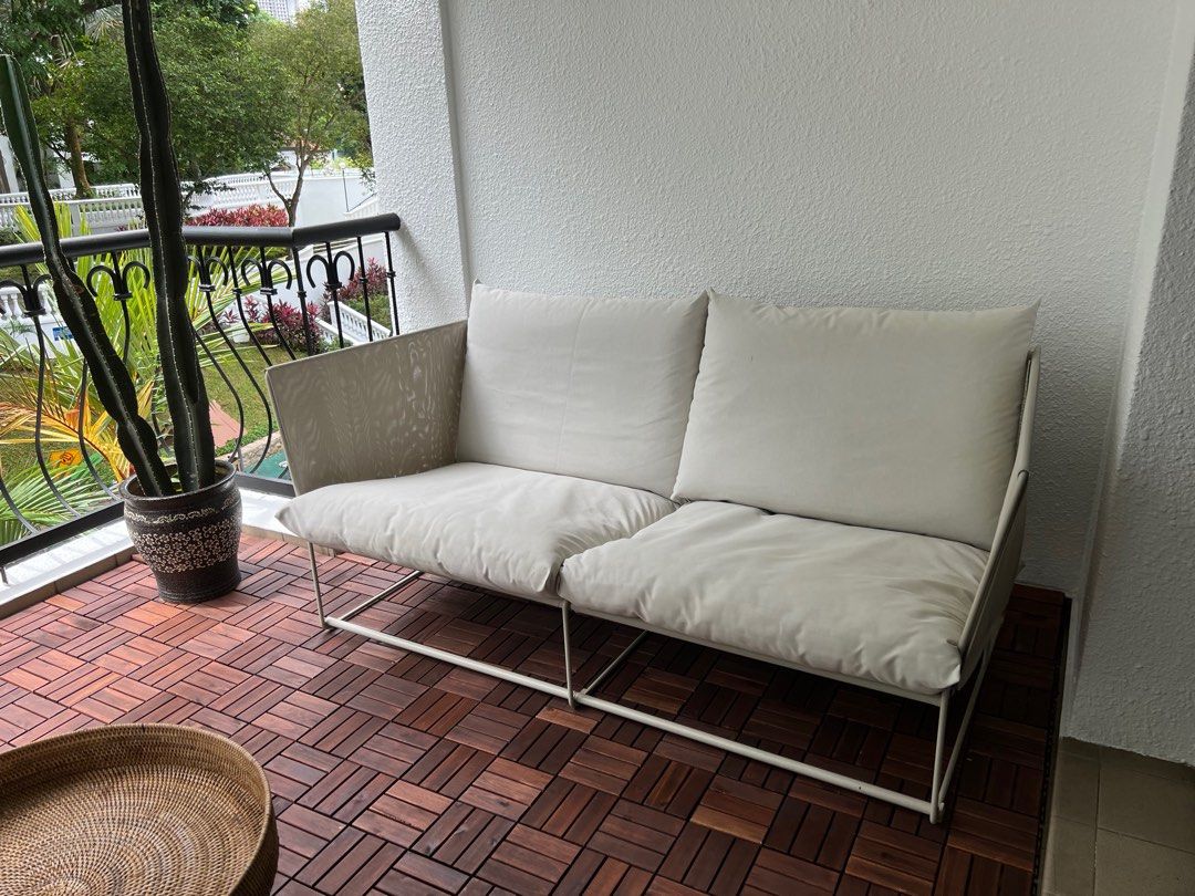 Outdoor sofa IKEA Havsten, Furniture & Home Living, Outdoor Furniture