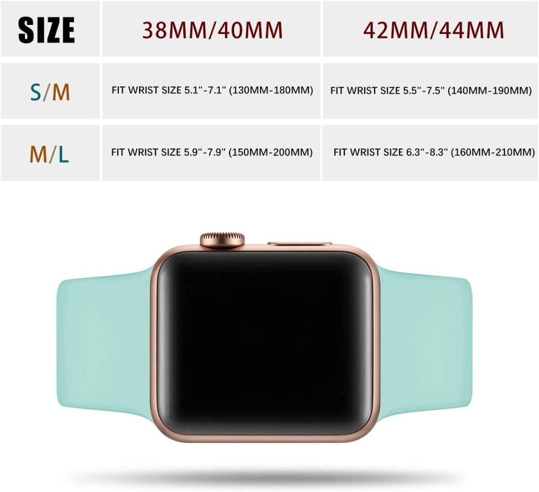 Ouwegaga Strap Compatible with Apple Watch Strap 38mm 40mm 41mm