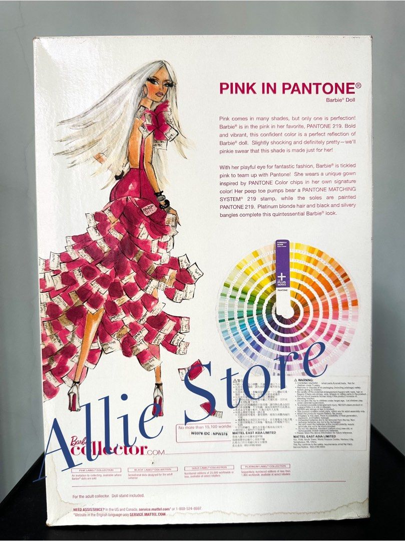 Pantone Barbie Pink, Hobbies & Toys, Collectibles & Memorabilia, Fan