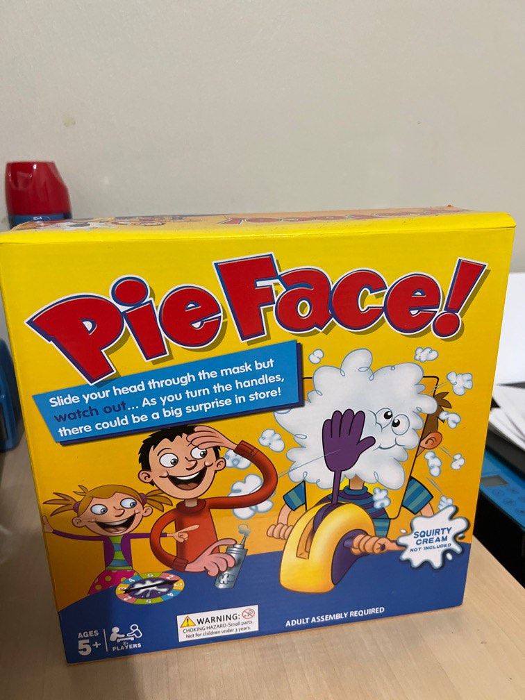 Pie Face Game, Hobbies & Toys, Toys & Games on Carousell